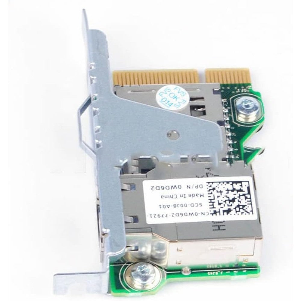 LumoGen Dell iDRAC7 Enterprise hardware module front view showing the dedicated network interface port.