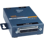 Lantronix UDS1100 Single Port Serial To Ethernet Device Server With DB25 Serial And RJ45 10 100 Mbps Connectivity UD1100001 01 One Pack