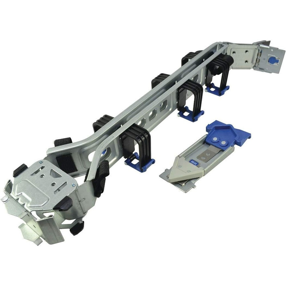 Hewlett Packard Enterprise standard cable management arm front view for server rack organization.