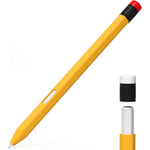 AZF Samsung Galaxy Tab S Pen case front view yellow silicone sleeve style
