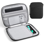 MoKo padded tablet sleeve front view in black color