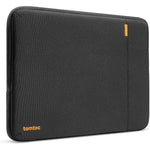 Tomtoc Defender-B13 tablet sleeve front view in black premium finish