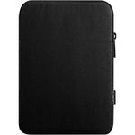 MoKo 9 to 11 inch tablet sleeve bag carrying case in black front view showing modern design.