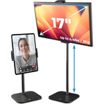 COOPER TabStand premium adjustable iPad holder front view on a clean modern office desk setup