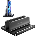 Vaydeer vertical laptop stand holder front view for desktop organization
