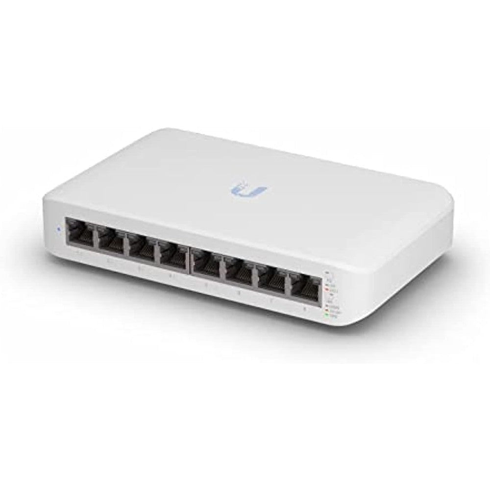 Ubiquiti Networks UniFi Switch Lite 8 Power over Ethernet managed gigabit switch front view