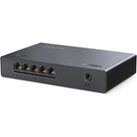 UGreen 5 Port 2.5Gbps Ethernet Switch front view showing multi gigabit ports and sleek compact design