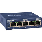 Netgear 5 Port Gigabit Ethernet Unmanaged Switch front view showing five network ports.