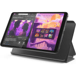 Lenovo Tab One lightweight tablet front view with display on