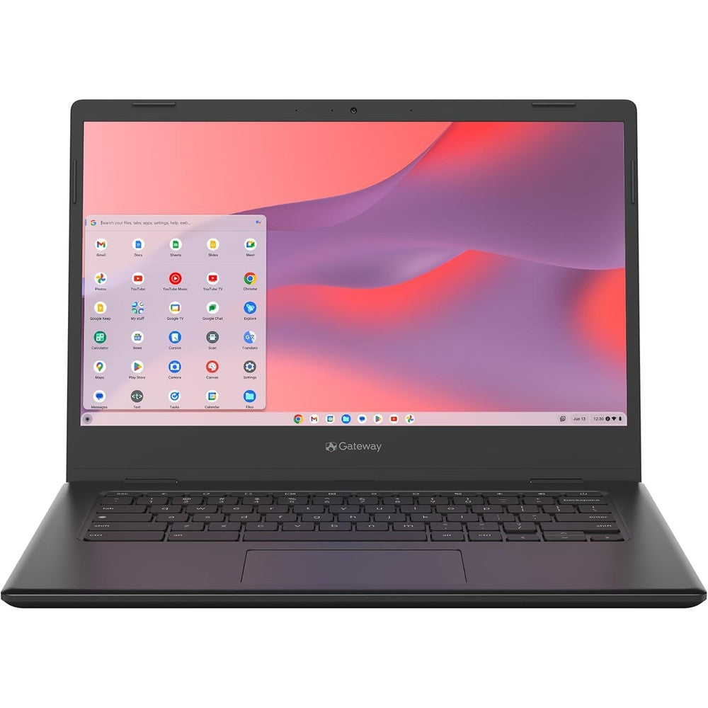 Acer Gateway Chromebook 314 front view in Star Black