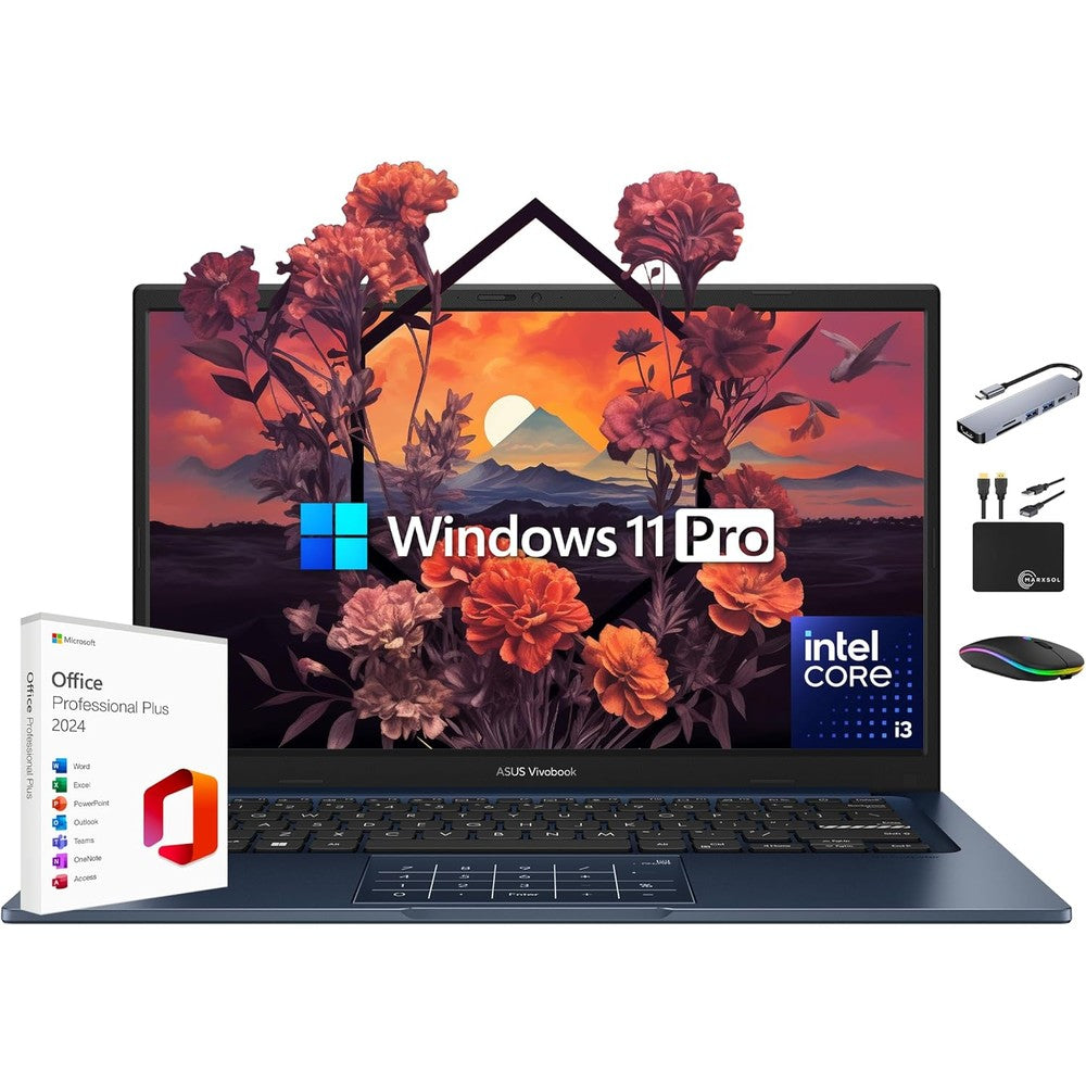 Asus Vivobook 14 2025 business laptop front view