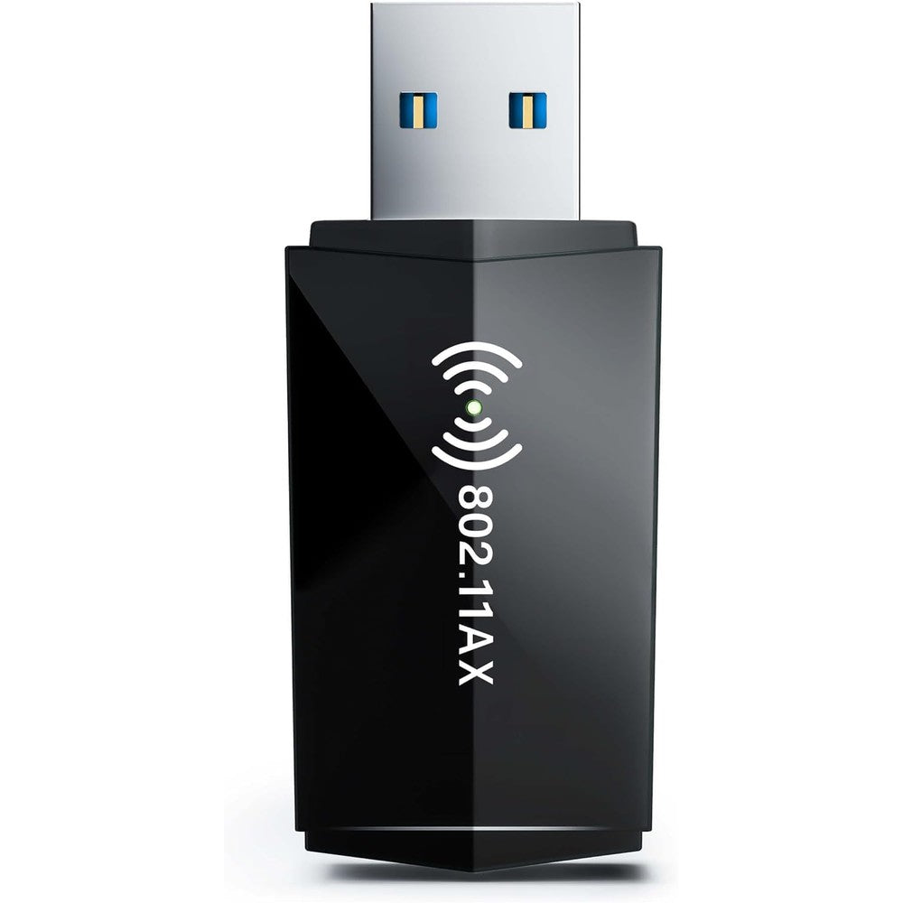 Nineplus USB WiFi 6 adapter front view high speed wireless internet accessory