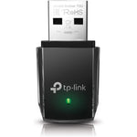 TP-Link Archer T3U AC1300 wireless USB adapter front view showing its ultra compact portable design.