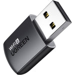 UGreen AX900 USB WiFi 6 Adapter front view showing compact premium design
