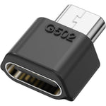IVYGROW USB C adapter for Logitech G502 mouse front view showing micro USB male pin connector