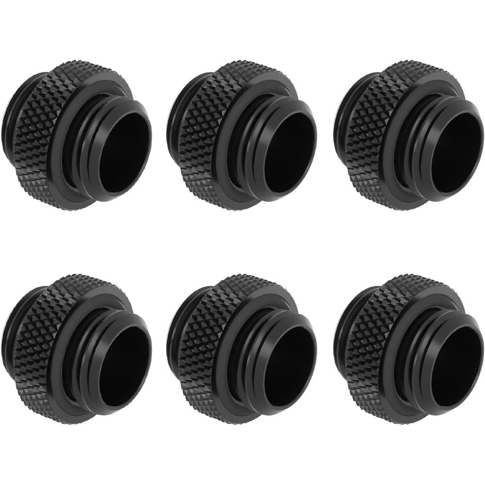 GreenDracaena G1/4 Male to Male Extender Fitting front view for PC water cooling loops.