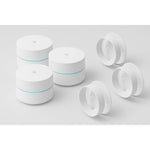 Google WiFi AC1200 mesh router bundle three pack front view