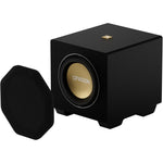 Nakamichi Dragon Twelve Inch Wireless Modular Subwoofer Expansion For Dragon Home Surround Sound System With Carbon Passive Radiator