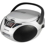 Craig CD6925 portable top-loading stereo CD boombox front view