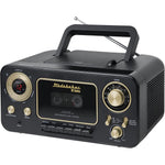 Studebaker portable stereo CD and cassette player front view