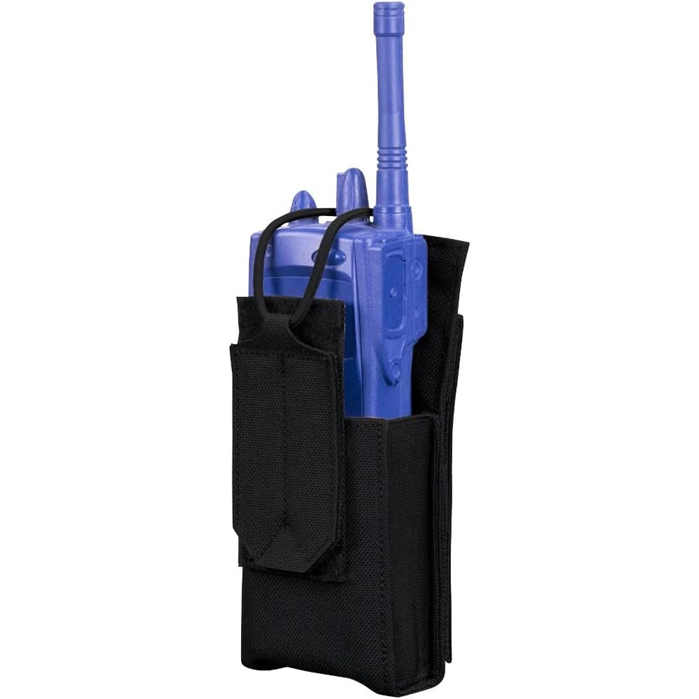 Condor Patrol Radio Pouch Gen II black tactical communication holder front view