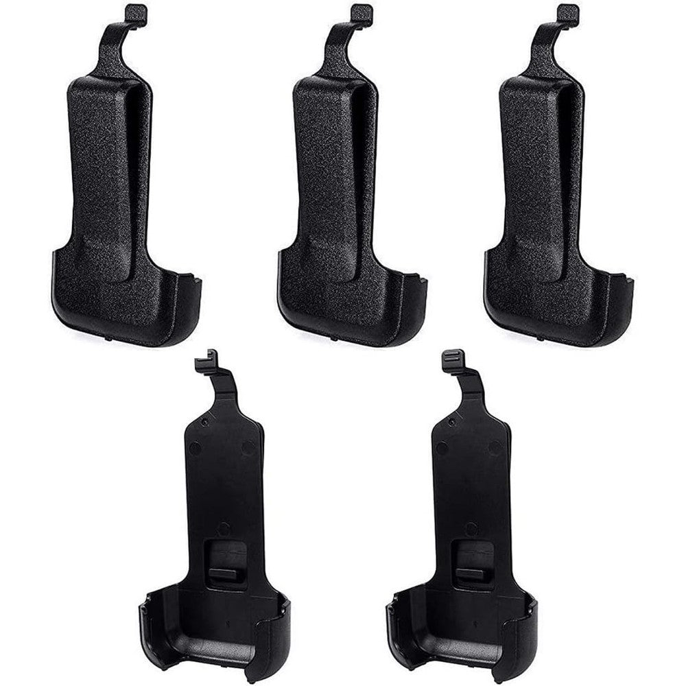 abcGoodefg walkie talkie belt clip front view premium radio accessory