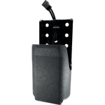 Zero9 Holsters Model 5001 Portable Radio Case front view showing the custom-molded black Kydex tactical frame.