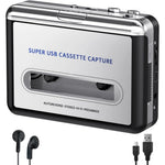 Mersoco personal cassette player front view showing control buttons and analog tape compartment window