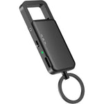 Kashevi 128GB digital voice recorder front view keychain audio recording device