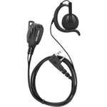 Midland BA2 over the ear headset with microphone front view