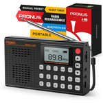 Prunus J168 portable digital radio front view