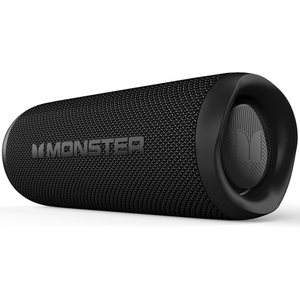 Monster S620 wireless portable outdoor Bluetooth speaker front view black