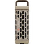 Turtlebox Ranger portable outdoor Bluetooth speaker front view in tan