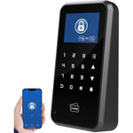 UHPPOTE 2.4 inch display door access control touch keypad front view showing digital interface