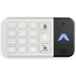 Abode Keypad 2 wireless smart security system accessory front view showing backlit numeric buttons.