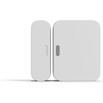 SimpliSafe entry sensor front view showing wireless white contact hardware for home security setups