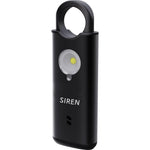 Silent Beacon personal safety alarm front view on keychain