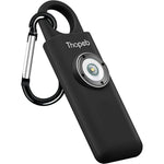 Thopeb original personal safety alarm charcoal front view