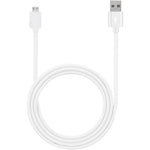 Xsdtech ten feet micro power cable front view showcasing the white cord design.