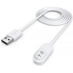 TUSITA indoor magnetic charging cable white front view showing three metre cord length