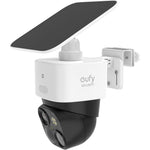 Koroao Gutter Mount Bracket front view showing sleek white weatherproof design for outdoor security cameras.