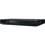Magnavox MBP5120/F7 Blu-ray Player front view displaying front loading disc tray and playback buttons.