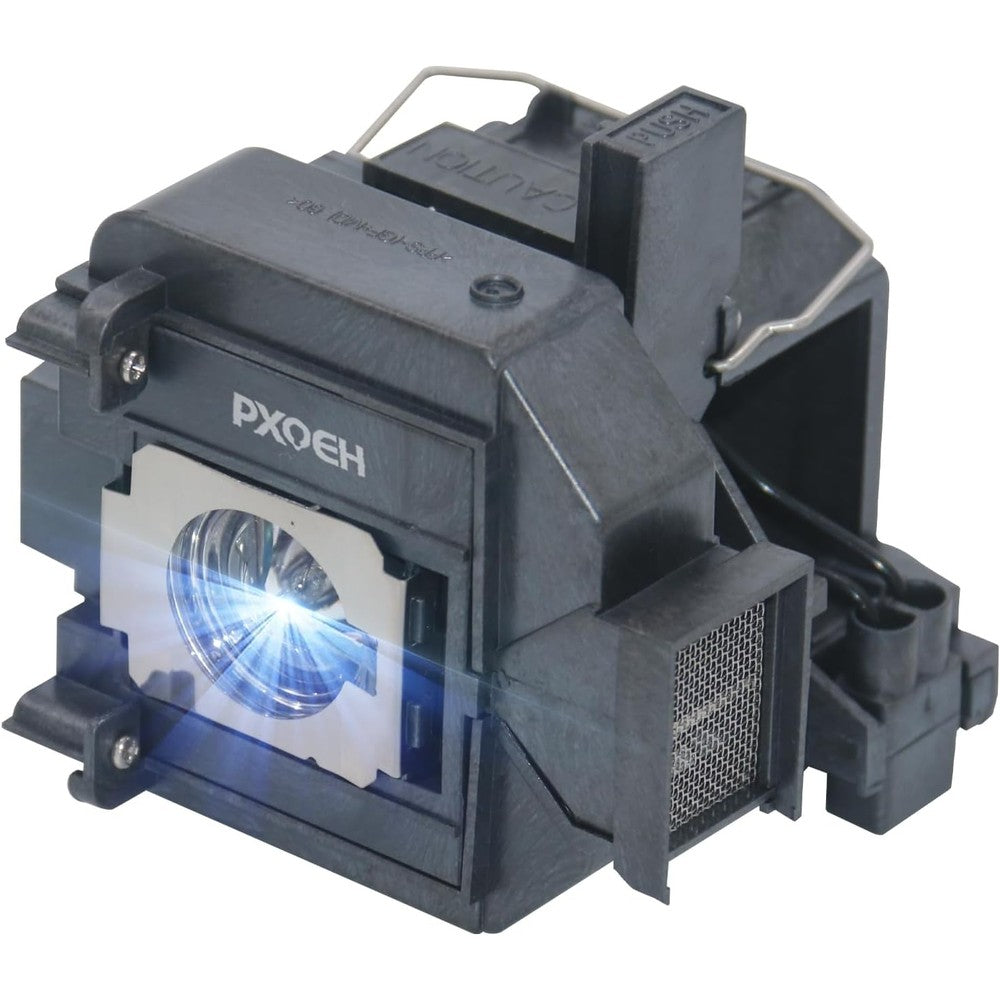 PXOEH ELPLP69 replacement projector bulb lamp front view high definition home cinema clarity