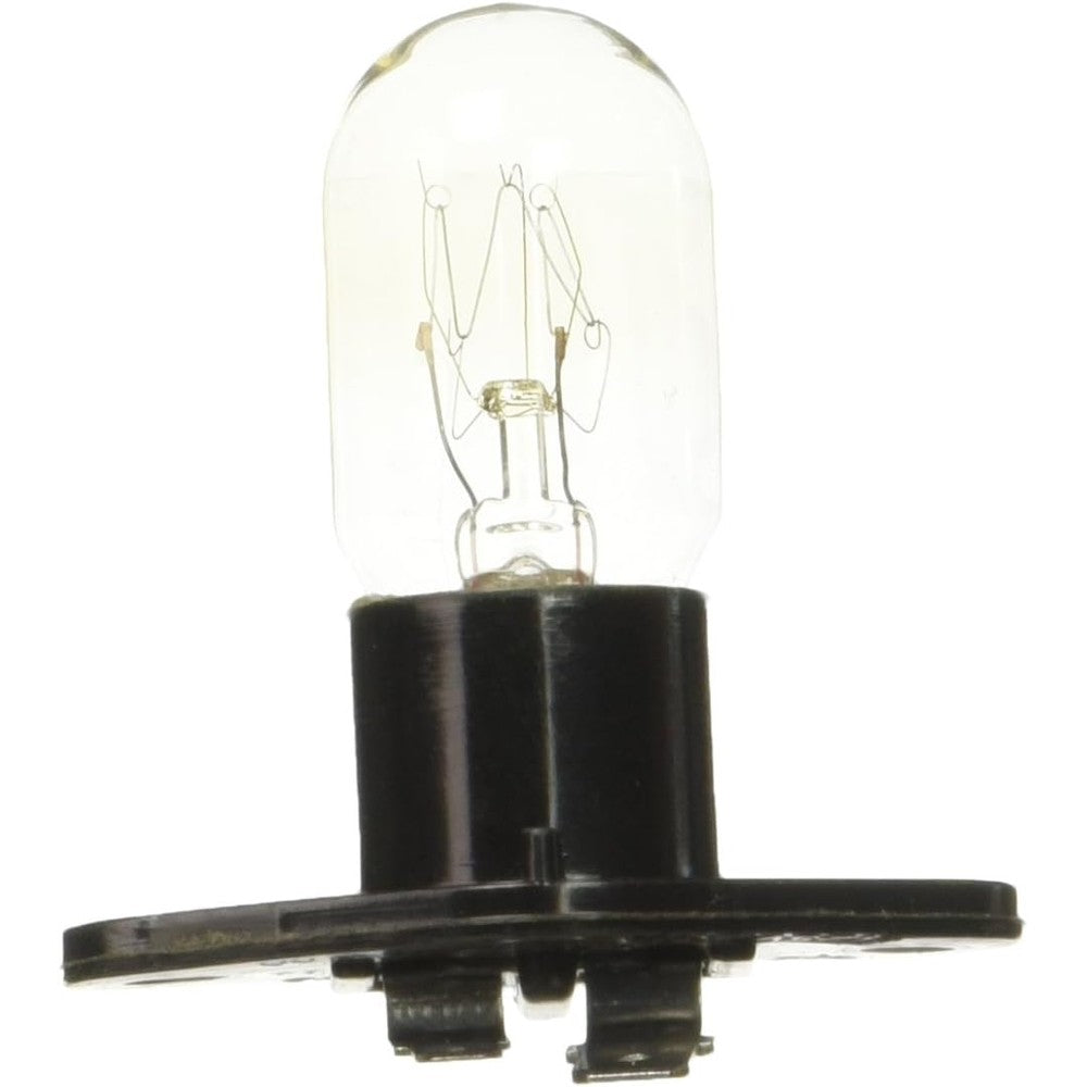 Panasonic F612E5Y30AP microwave lamp bulb front view showing the integrated base socket.
