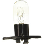 Panasonic F612E5Y30AP microwave lamp bulb front view showing the integrated base socket.
