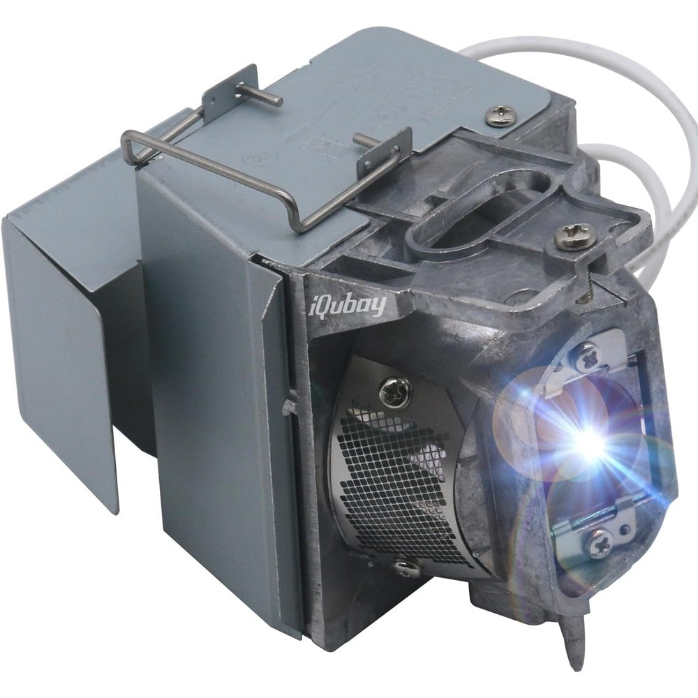 ARKRAY replacement projector lamp front view showcasing the metallic housing unit and premium bulb assembly.