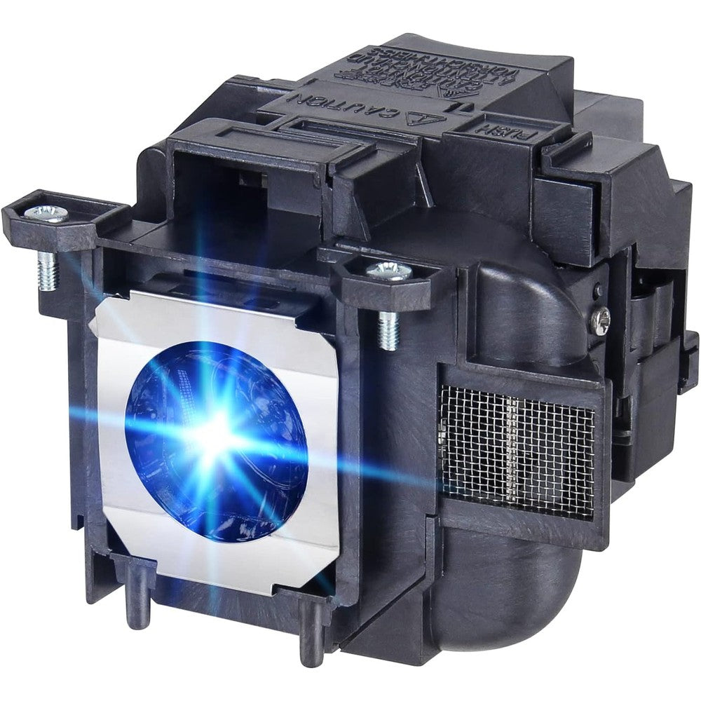 Stanlamp Epson Elplp88 projector lamp front view showing the protective black housing assembly.