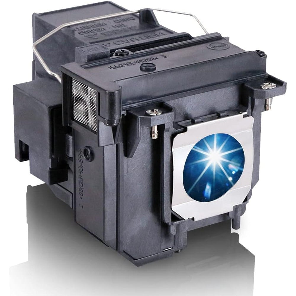 Donar EWOS ELPLP91 replacement projector lamp module front view showing the protective black outer housing.