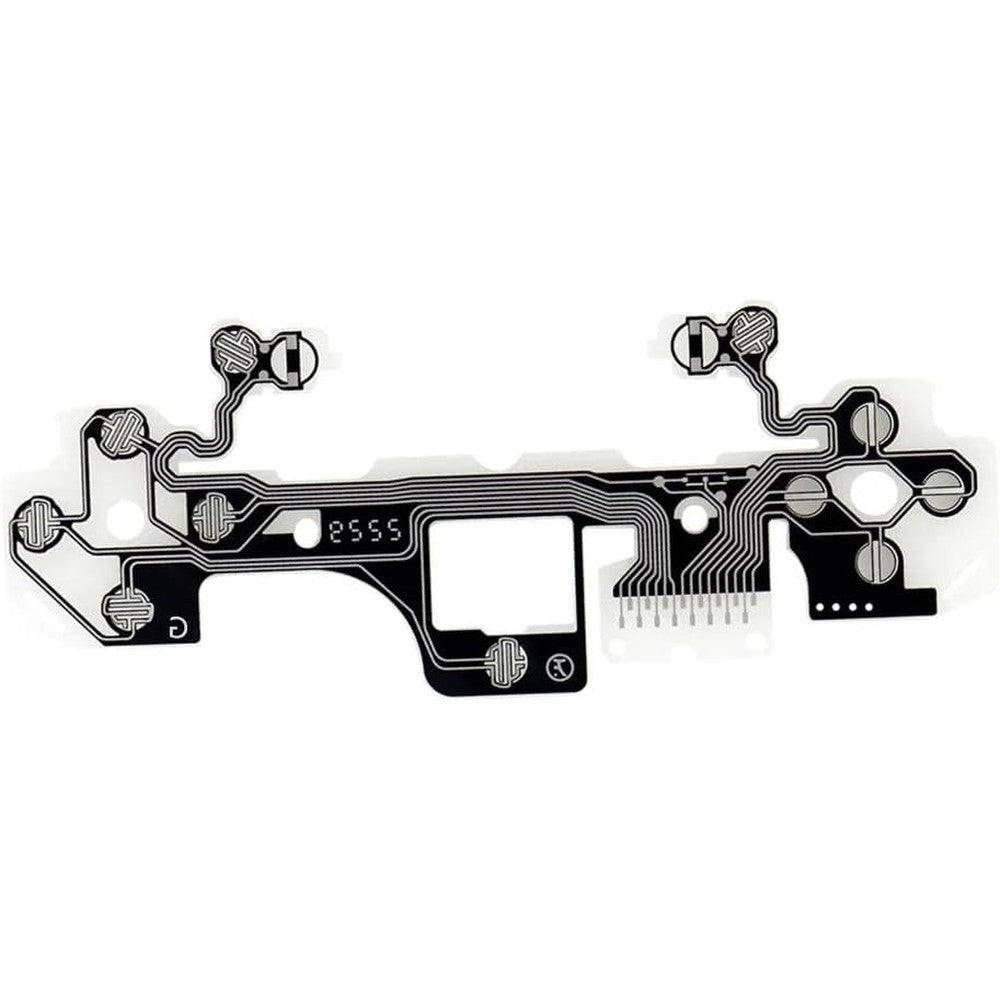 Jowxsx black ribbon circuit board film flex cable front view replacement internal component
