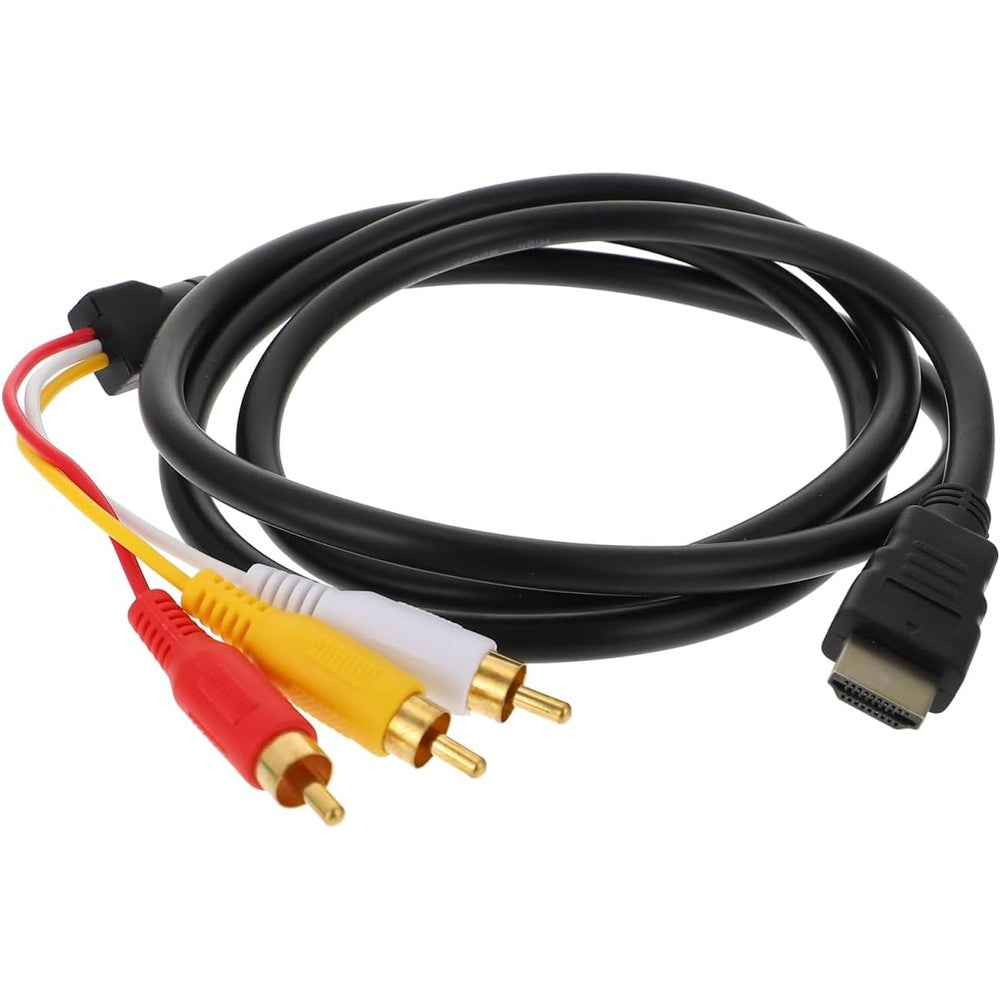 MERRYHAPY high definition adapter cable front view showing gold plated HDMI connector.